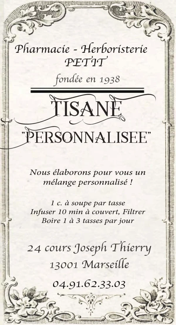 Ma tisane personnalisée