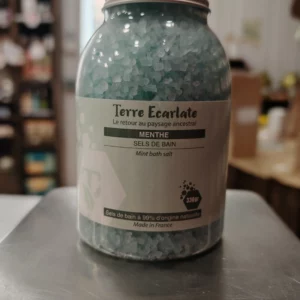 SELS DE BAIN - MENTHE - 99% d'origine naturelle