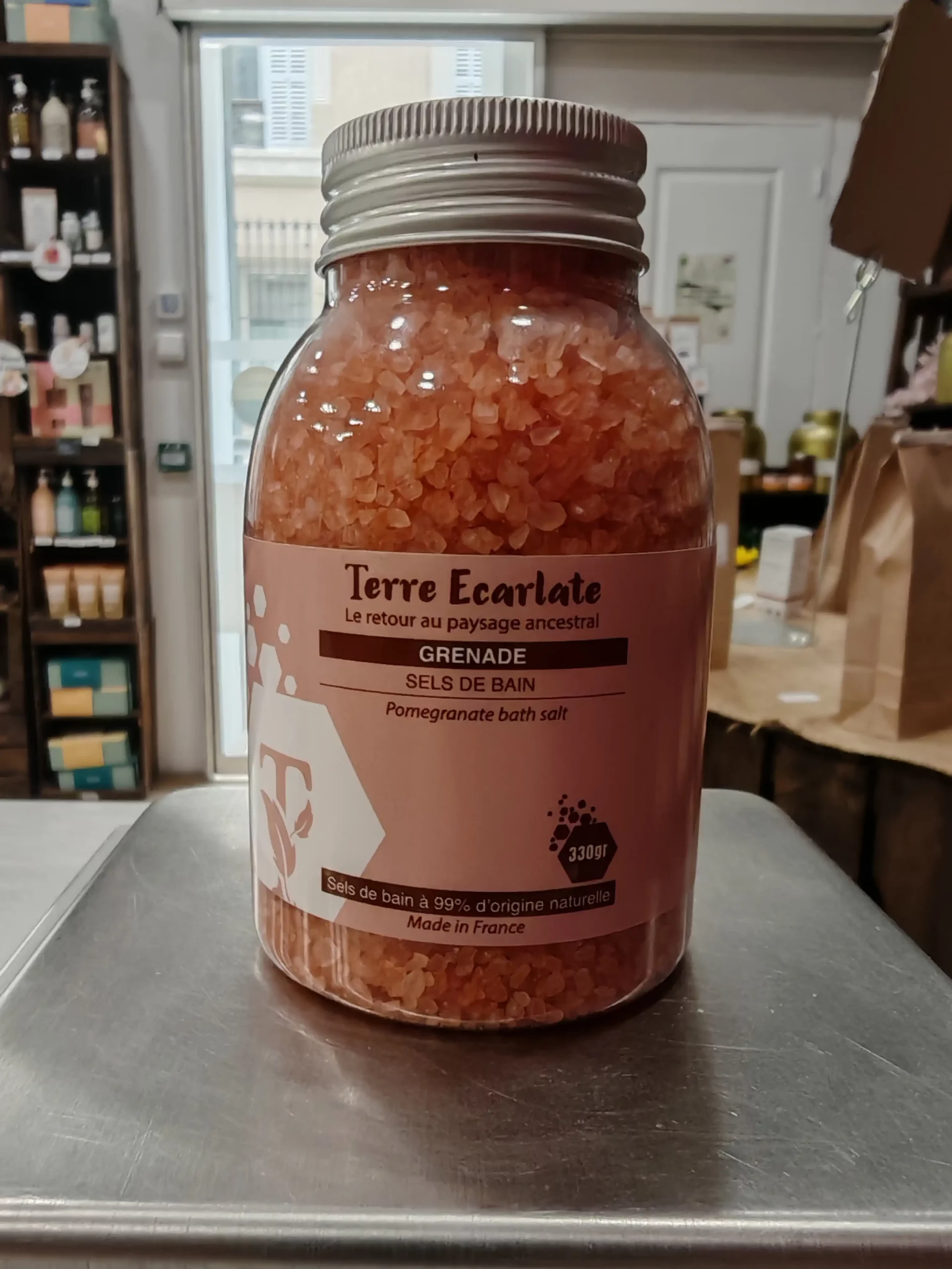 SELS DE BAIN - GRENADE - 99% d'origine naturelle