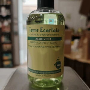 Savon corps et mains - ALOE VERA - Terre Ecarlate