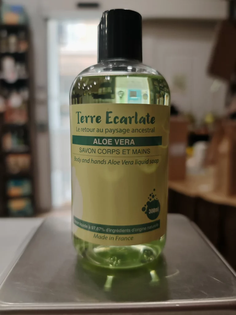 Savon corps et mains - ALOE VERA - Terre Ecarlate
