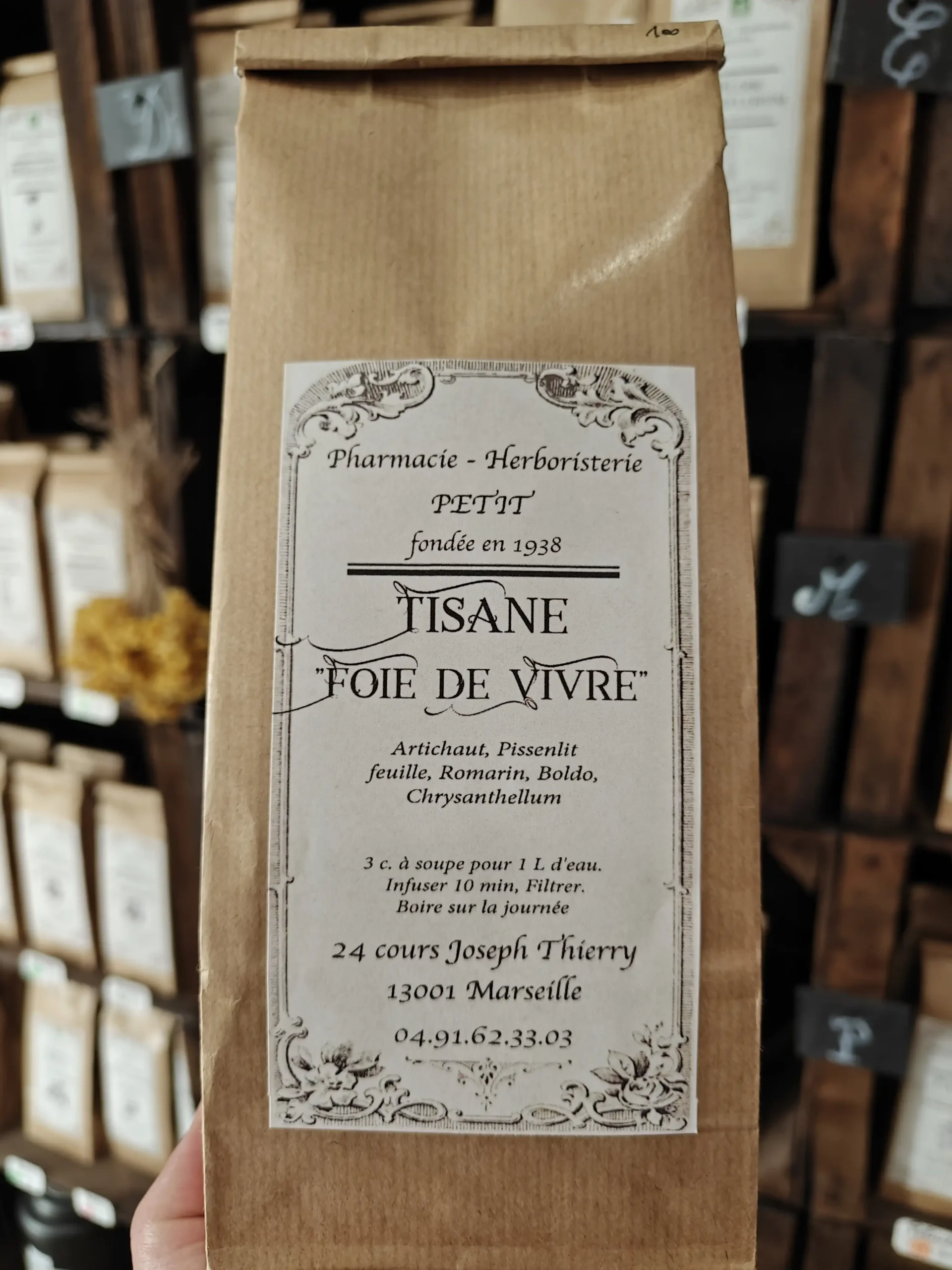 Tisane "Foie de vivre"