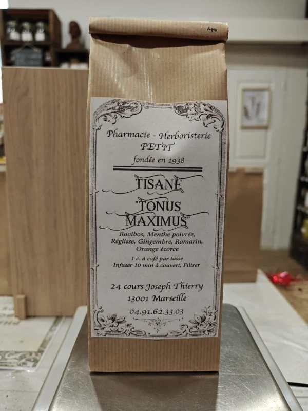 Tisane TONUS MAXIMUS - Boisson matin
