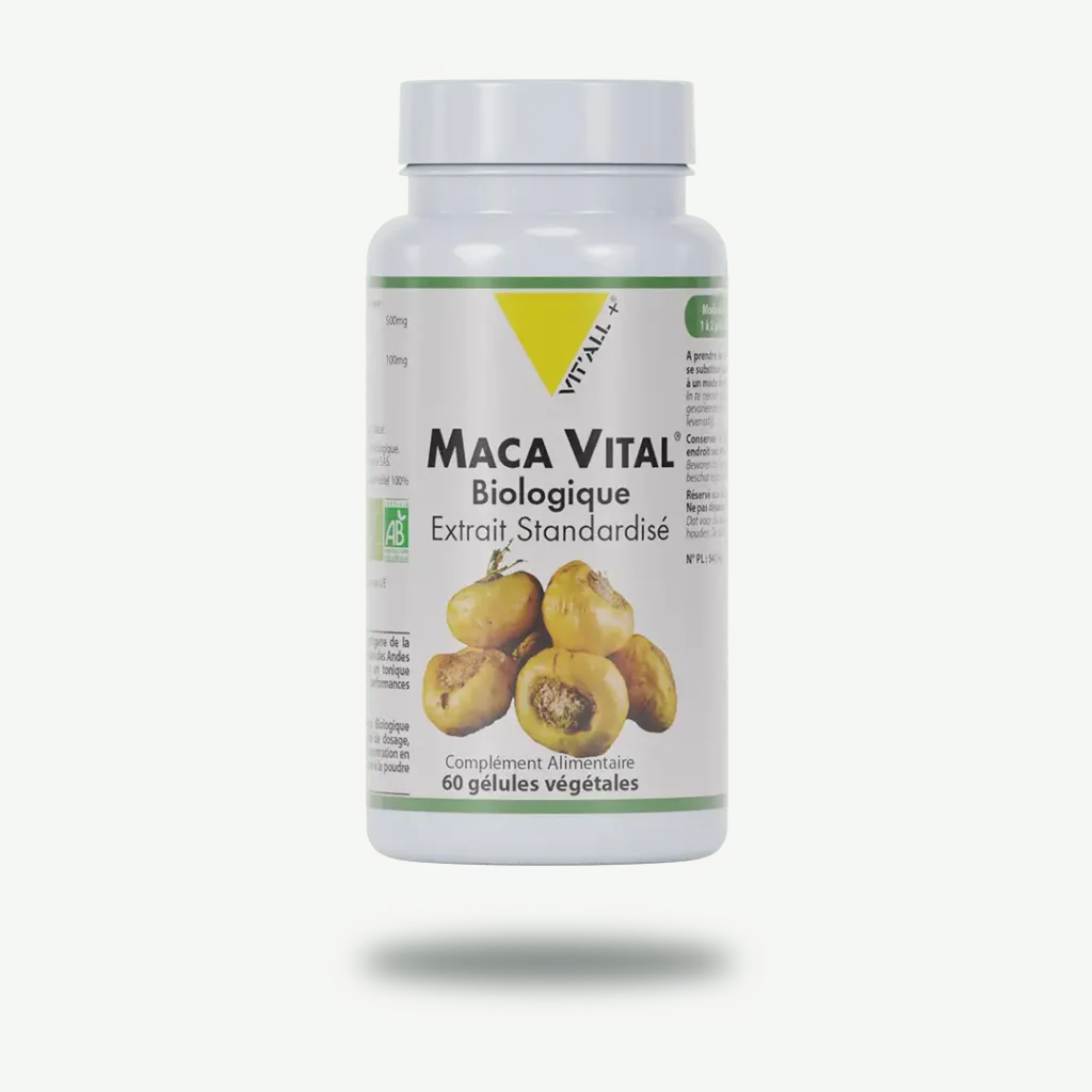 MACA VITAL® BIO* 500mg Extrait Standardisé